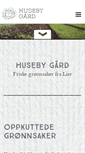 Mobile Screenshot of husebygaard.no